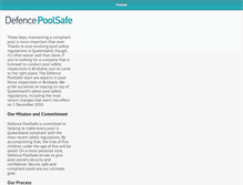 Tablet Screenshot of poolinspectionsbrisbane.net.au